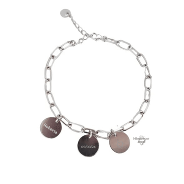 Personalized Chain Bracelet - Atesorame