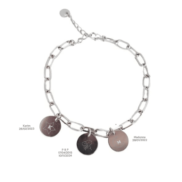 Pulsera Chain Personalizada - Atesorame