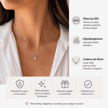 Collar Punto de Luz Mia - Atesorame