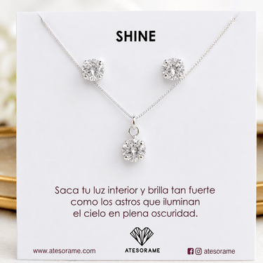 Conjunto Punto de Luz Lisa - Atesorame