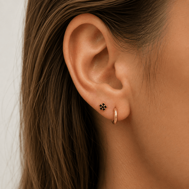 Piercing Mona Black Gold - Atesorame