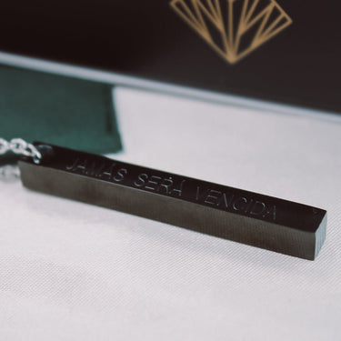 Collar Personalizado Soul Black - Atesorame
