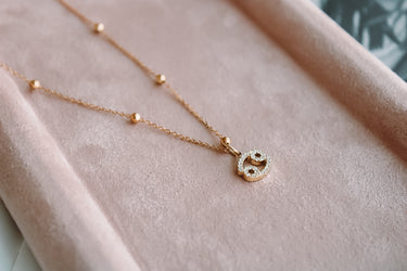 Collar Zodiac Cadena Dots - Atesorame