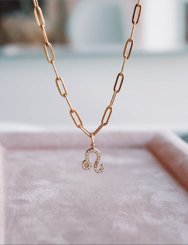 Collar Zodiac Cadena Eslabones - Atesorame