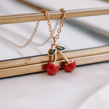 Collar Cherry - Atesorame
