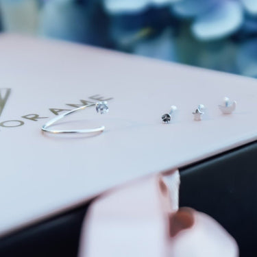 Piercing Nariz Cristal 1mm - Atesorame
