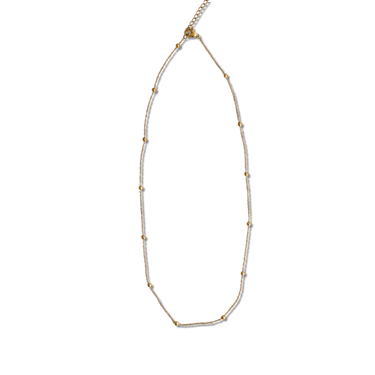 Cadena 45 cm Dots Acero - Atesorame