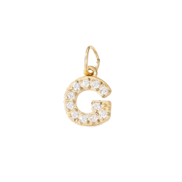 Charm Inicial Shine Gold - Atesorame