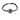 Pulsera Tejida Negra - Atesorame