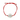Pulsera Hilo Medalla 18mm roja - Atesorame