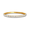 Pulsera Tennis elasticada 3mm Gold - Atesorame