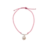 Pulsera Hilo Lotus Flower Burdeo - Atesorame