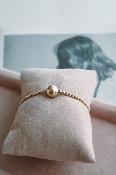 Pulsera Domo oro 14K - Atesorame