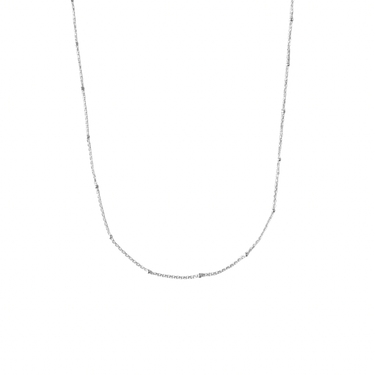 Cadena Meli Plata 45cm - Atesorame