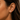 Aros Moissanita Dust Gold 1.0 quilate - Atesorame