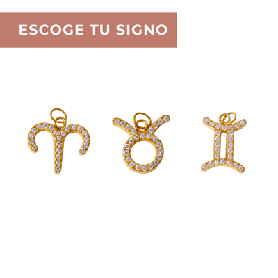 Charm Zodiac Shine Gold