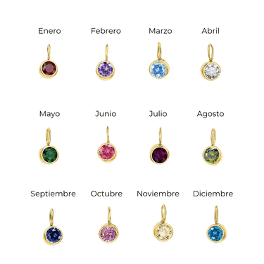 Charm Cristal de Nacimiento Gold - Atesorame