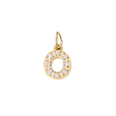 Charm Inicial Shine Gold - Atesorame