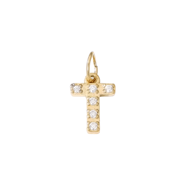 Charm Inicial Shine Gold - Atesorame
