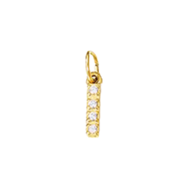 Charm Inicial Shine Gold - Atesorame