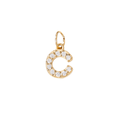 Charm Inicial Shine Gold - Atesorame