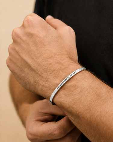 Esclava Personalizada 4mm Plata