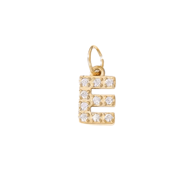 Charm Inicial Shine Gold - Atesorame