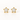 AROS SENSITIVE KIDS - ESTRELLA GLITTER BLANCA - Atesorame