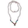 Collar Aura Japa Mala Cuarzo Rosa - Atesorame
