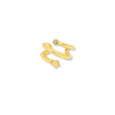 Earcuff Estelar Gold