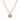 Collar Medalla Ojo Protector Gold - Atesorame