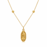 Collar Medalla Virgen Guadalupe Gold - Atesorame
