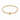 Pulsera Domo oro 14K - Atesorame