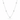 Collar Moissanita Elena 5 Silver - Atesorame