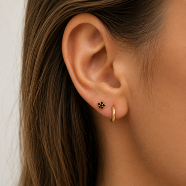 Piercing Mona Black Gold
