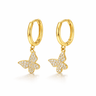 Argollas Mariposa Gold - Atesorame
