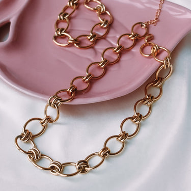 Collar Oversize Cote Gold - Atesorame