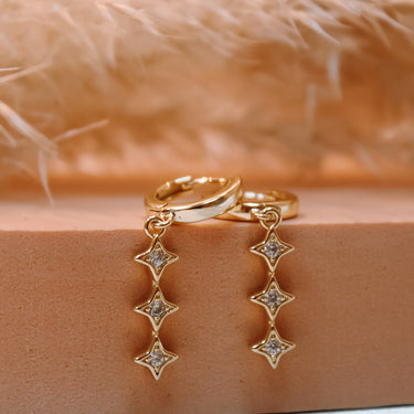 Argollas Daisy Gold - Atesorame