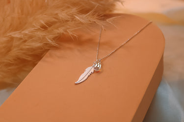 Collar Freedom Cristal Claro Silver - Atesorame