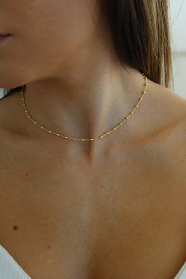 Choker Melissa M Gold - Atesorame