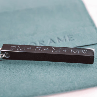 Collar Personalizado Soul Black - Atesorame