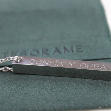 Collar Personalizado Soul Silver - Atesorame