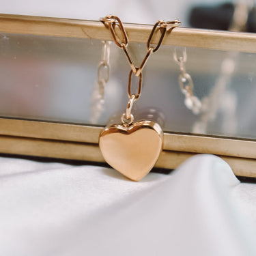 Collar Chain Heart - Atesorame