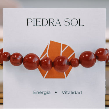 Pulsera Aura Piedra Sol - Atesorame