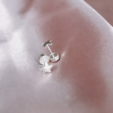 Aros Abridores Plata Star - Atesorame