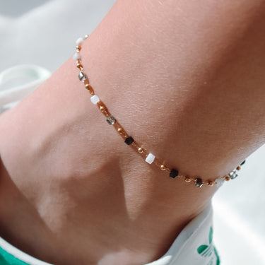 Tobillera Meli Black - Atesorame