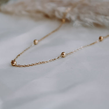 Cadena 45 cm Dots Acero - Atesorame