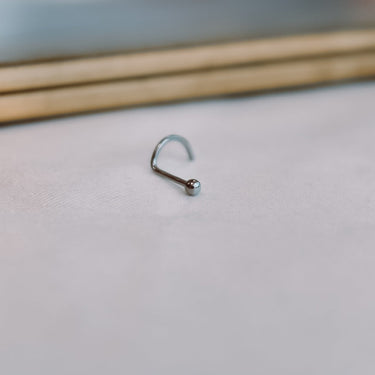 Piercing Nariz Titanio Dot Silver - Atesorame