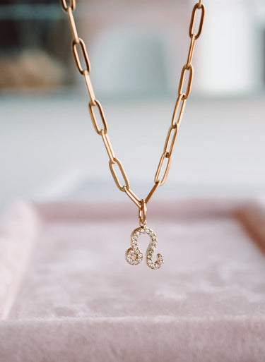 Collar Zodiac Cadena Eslabones - Atesorame