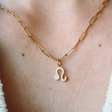 Collar Zodiac Cadena Eslabones - Atesorame